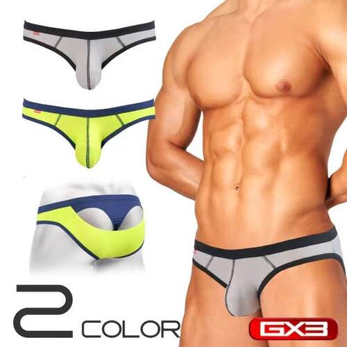 gx3高眼男士内裤t字吸系列super轻肤比基尼创意舒适 pop弹1装条