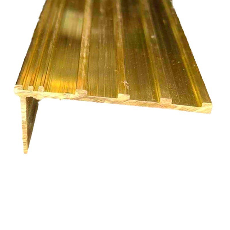现货i压条铜型加工地板铜条楼梯护角防滑条踏步包边收边条