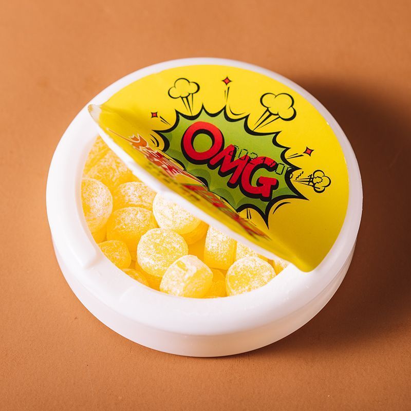 新货巨酸超酸尖叫酸糖果爆酸柠檬糖整蛊变态酸小零食学生上课晕车