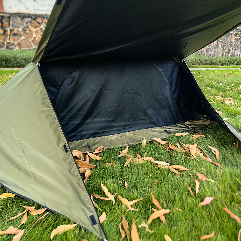 户外登山便携式solo单人帐野营蚊帐免安装露营旅行防蚊可折叠帐篷