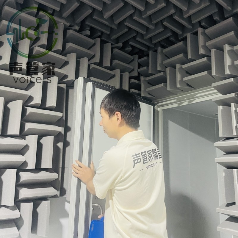 声管家玻璃棉防火阻燃吸音尖劈尖批消音室聚氨酯海绵消声尖劈