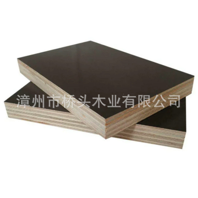 一次成型12mm建筑建筑工程板610*2440覆膜覆膜板酚醛胶建筑模板