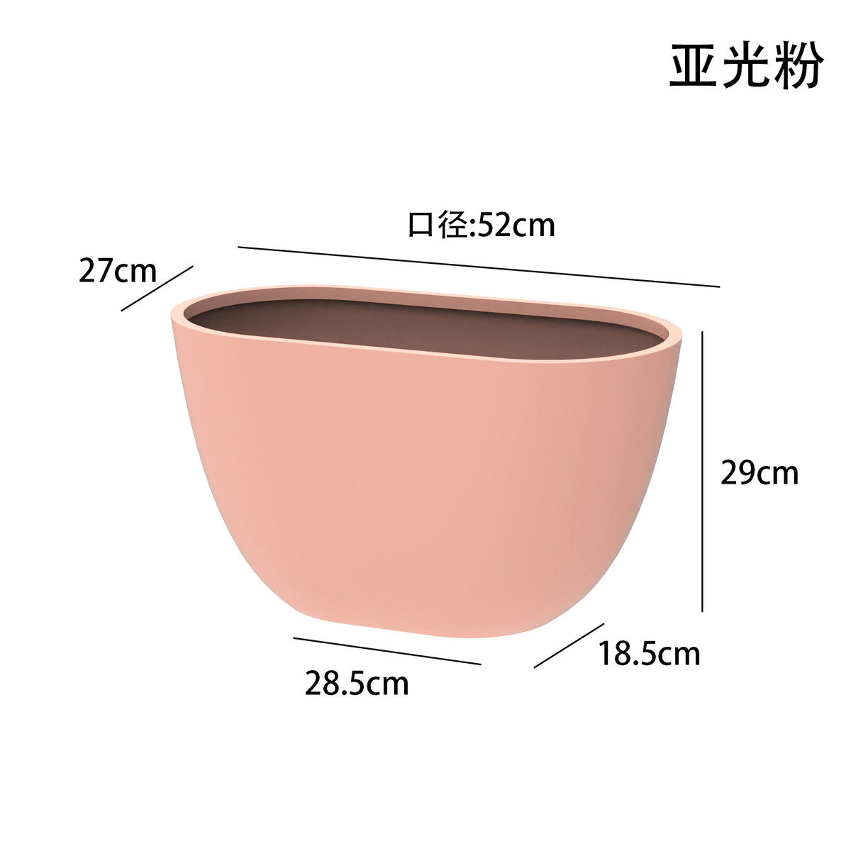 大口径花盆兰盆铁艺蝴蝶花器北欧花架冬青银柳盆器绿植新中式摆件