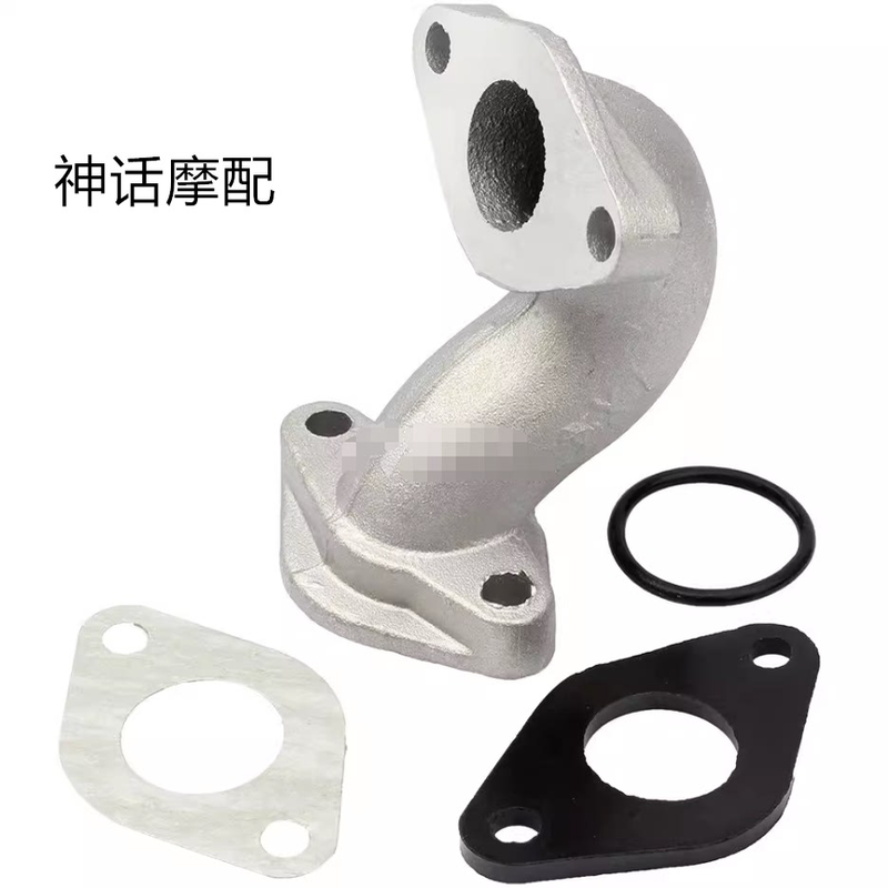 越野摩托车ATV沙滩车配件70 110CC 43号化油器固定座进气管扫垫片