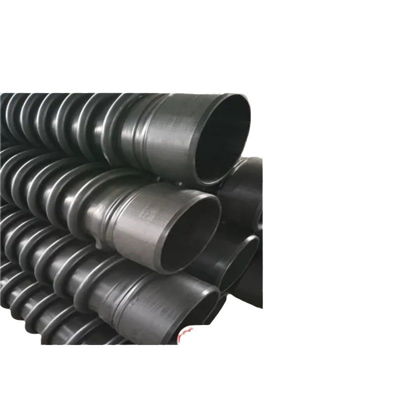 三明hdpe缠绕波纹管b型dn300克拉聚乙烯管增强结构壁市政排污管