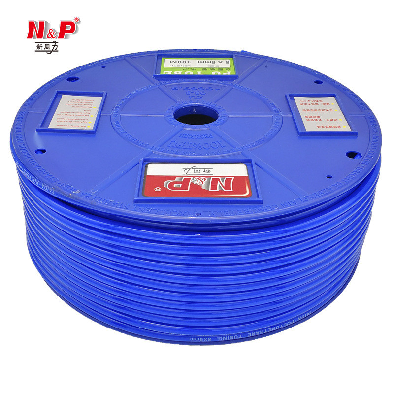 新同力气管8x6透明气源管pu气动软管气动耐压管taida台达气管