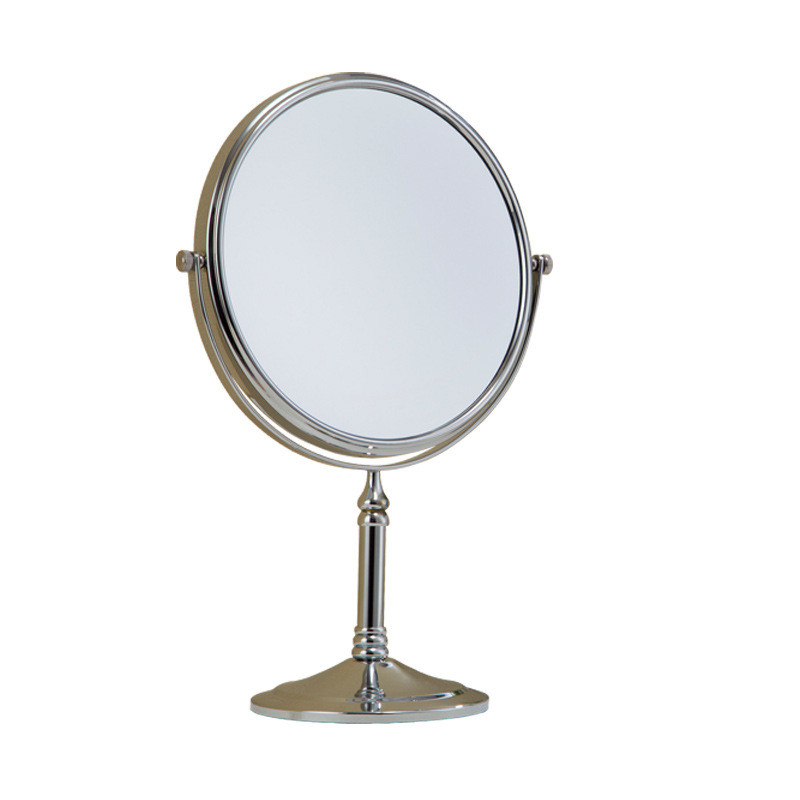 化妆镜台式双面倍3镜放大镜浴室酒店折叠伸缩梳妆镜美容镜子批发