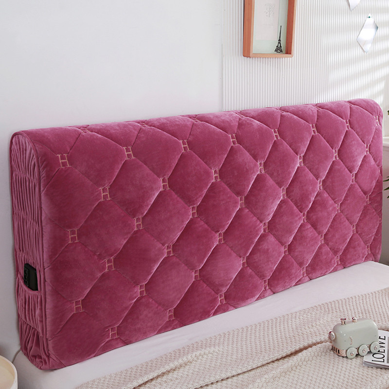 w1tr加厚木通用2023新款弹力防撞皮全包床头罩软包床头套