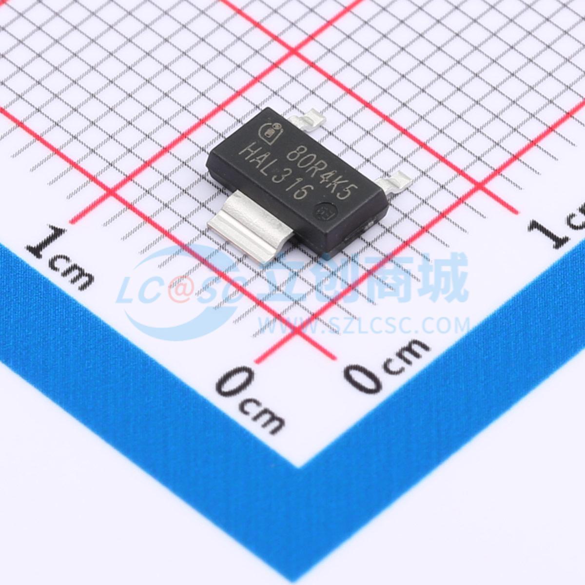 场效应管MOS IPN80R4K5P7ATMA1 SOT-223 800V 1.5A 原装正品