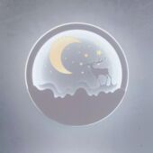 led简约北欧主卧室壁灯卧室床头灯现代简约客厅背景墙楼梯房间灯