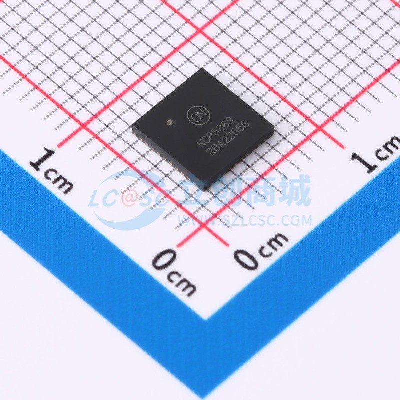栅极驱动芯片 NCP5369MNR2G QFN-40 onsemi(安森美) 电子元件配单