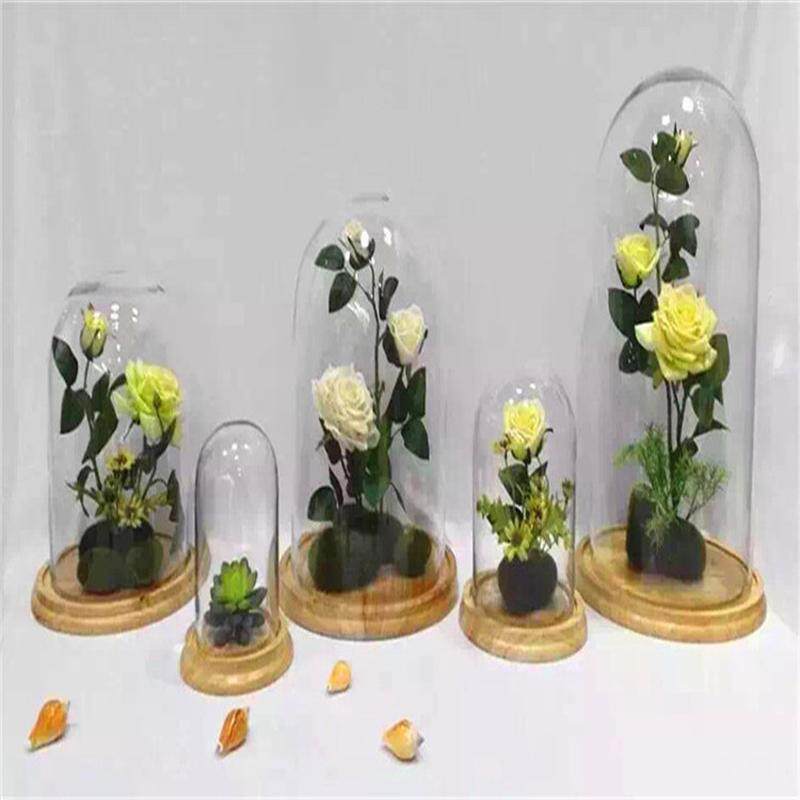 bbglass实木底座玻璃罩客厅装饰品家居样板房微景观摆件玻璃花房,鲜花速递/花卉仿真/绿植园艺,造型盆景,淘宝优惠券,粉丝福利购,淘宝优惠卷