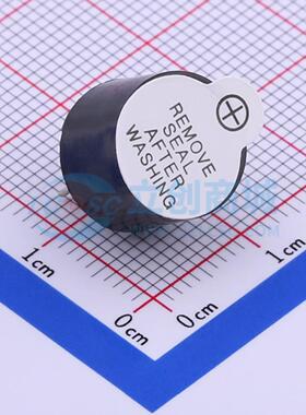 蜂鸣器 FMB12A12-12V 插件,D=12mm 有源(内含驱动线路) 8V~16V 2.
