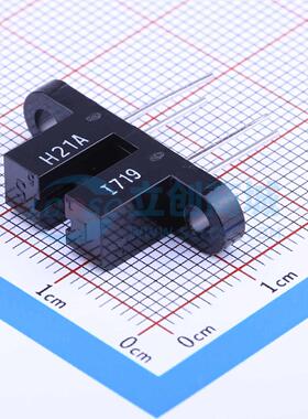 槽型光电开关(光电晶体管输出) H21A2 DIP-4 原装 电子元器件配单