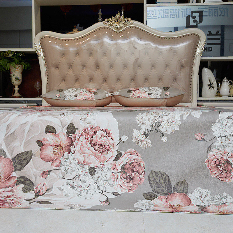 彩绘花纹牛皮席水牛皮席子单席头层凉席牛皮凉席1.8m牛皮席三件套,床上用品,牛皮席,淘宝优惠券,粉丝福利购,淘宝优惠卷