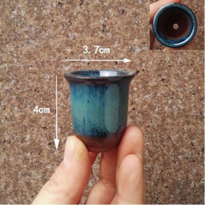 拇指花盆紫砂迷你批发多肉景透气一件批发厂家袖珍