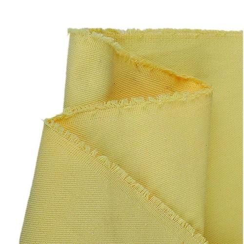 防割耐磨防火阻燃耐高温烧烤芳纶刷短纤梭织布凯夫拉短纤机织布