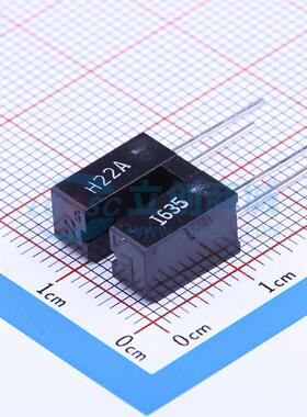 槽型光电开关(光电晶体管输出) H22A2 DIP-4 原装 电子元器件配单