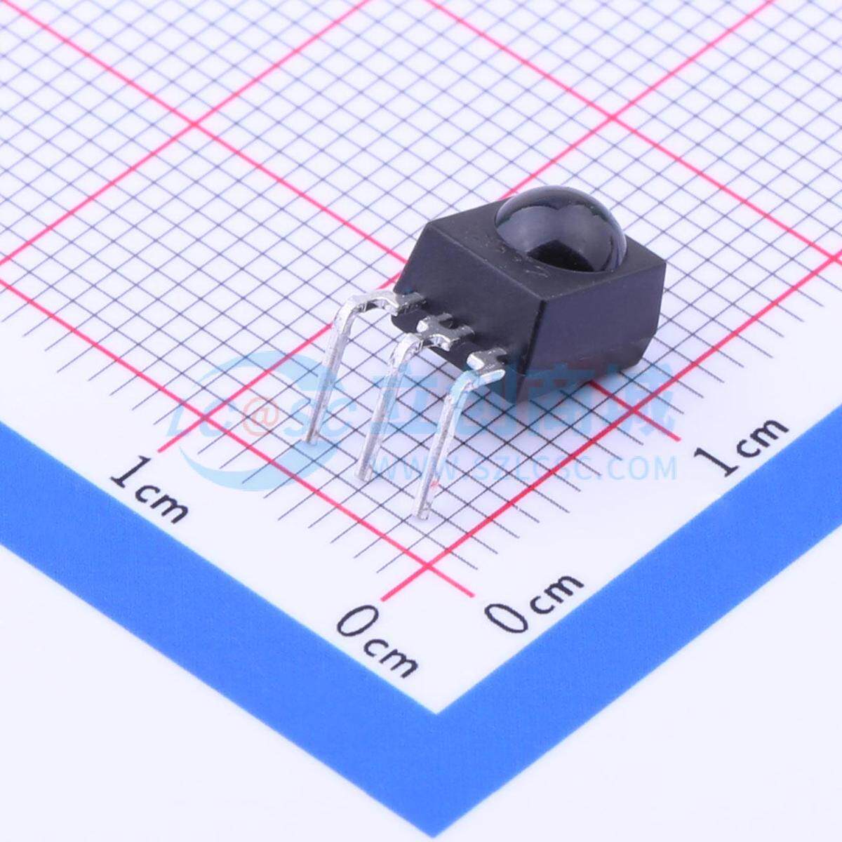 红外遥控接收头(IRM) IRM-3636M3F45 SIP-3-2.54mm 6m 电子元器件