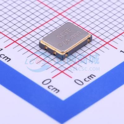 有源晶振 S7D64.000000A20F30T SMD7050-4P 64MHz 电子元器件配单