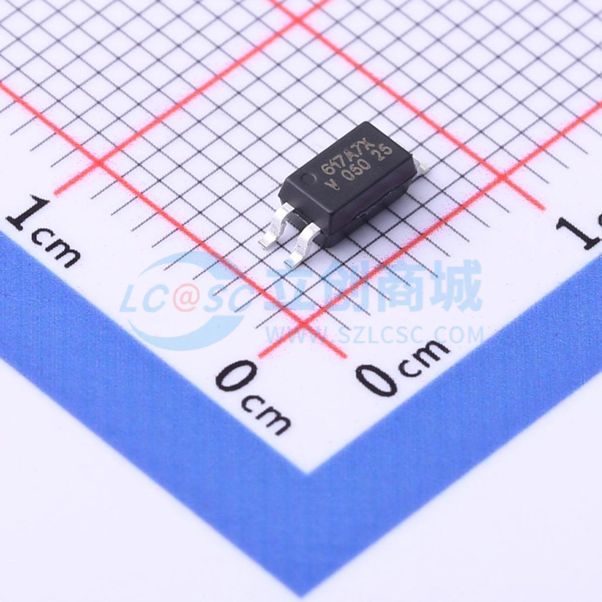 晶体管输出光耦 VOS617A-7X001T SOIC-4-175mil 电子元器件配单
