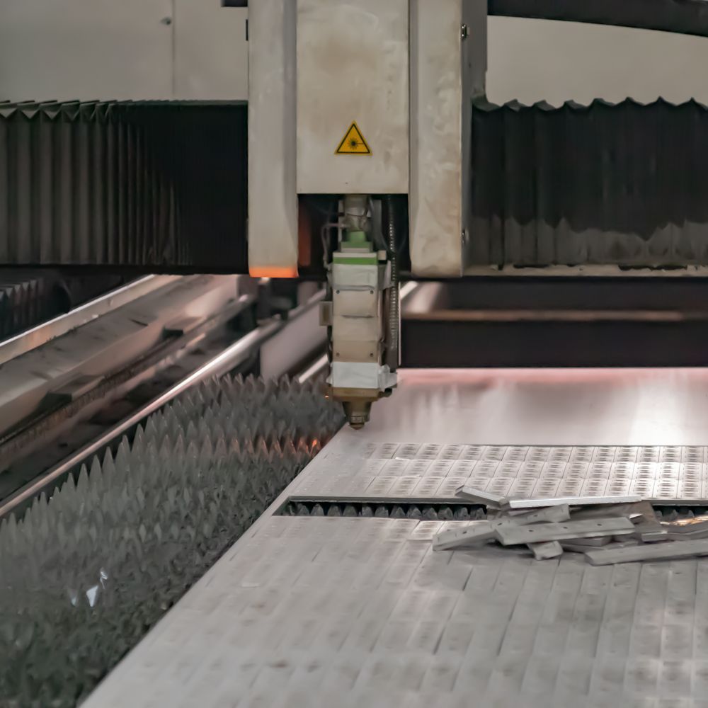 不锈钢板加工激光切割加工服务应用于包装真空设备设备盈豆本