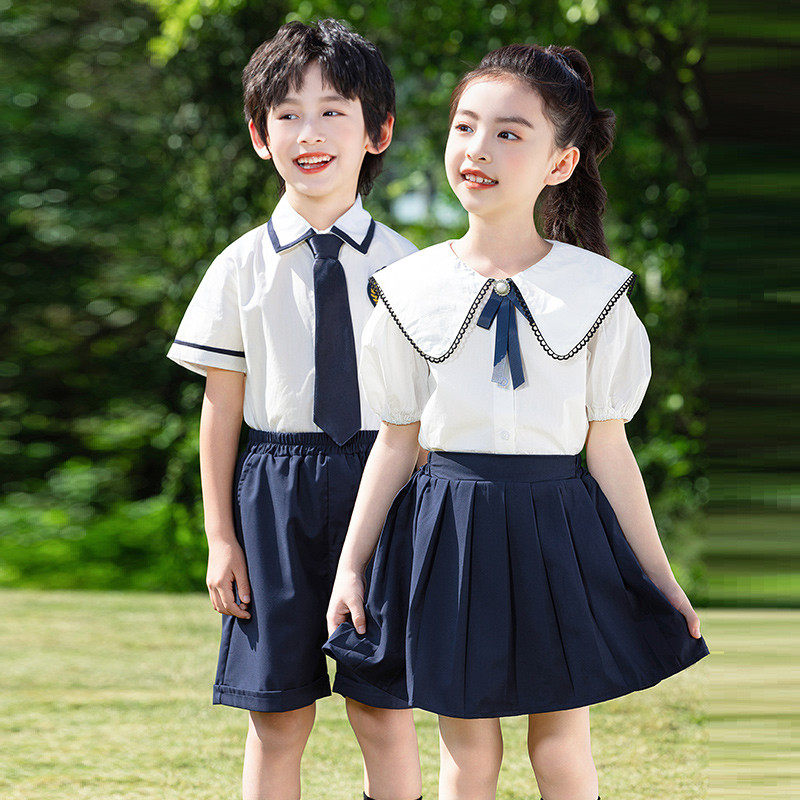 幼儿园园服纯棉套装小学生校服夏季英伦学院风儿童班服毕业拍照服,童装/婴儿装/亲子装,校服/园服,淘宝优惠券,粉丝福利购,淘宝优惠卷