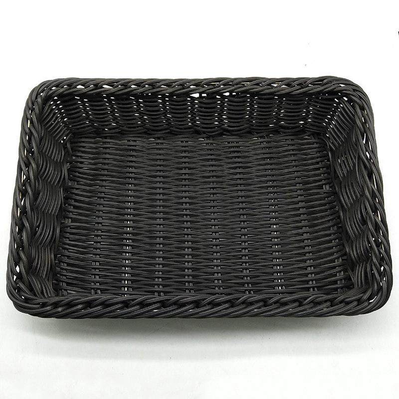 仿藤编织超市篮果蔬菜展示篮梯形面包烘焙用水梯形储物篮,收纳整理,橱柜收纳筐,淘宝优惠券,粉丝福利购,淘宝优惠卷