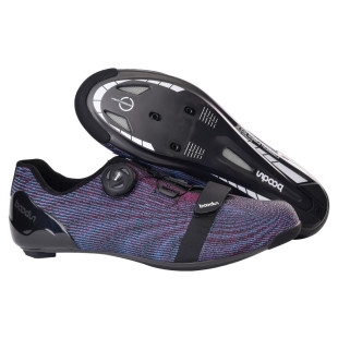 博顿飞织鞋面骑行鞋碳纤维公路款动感单车自行车骑行锁鞋