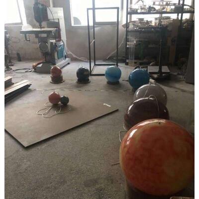 亚克力半圆球亚克力星球地球仪吊顶装饰八大半圆球模型