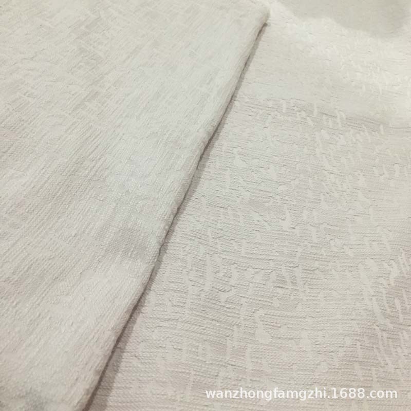 女装面料全棉粗线提花布提花布提花面料布全棉面料布厂家直销