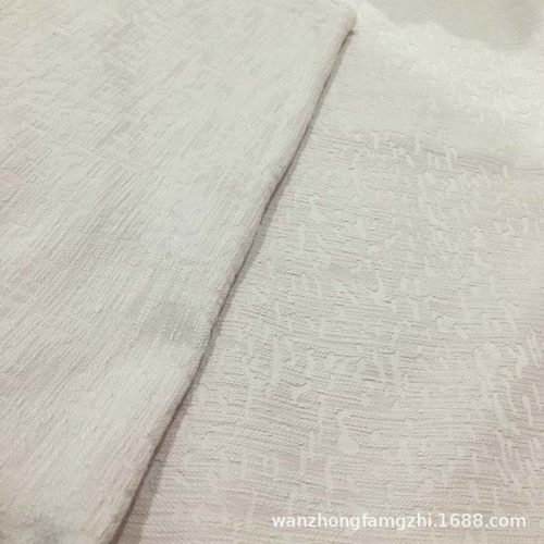 布面料全棉提花布粗线提花布提花面料布全棉面料女装厂家直销