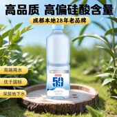 新货华神蓝光碧瑞59高偏硅酸矿泉水高端天然小瓶水整箱饮用水550m