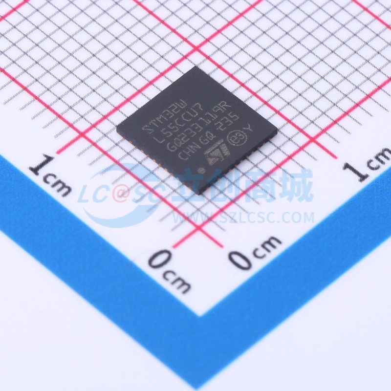 无线收发芯片 STM32WL55CCU7 UFQFPN-48 ST(意法半导体) 原装正品