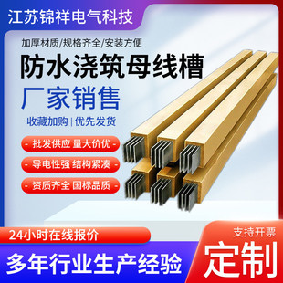防水母线槽环氧树脂浇注绝缘全封闭式母线槽防腐母线浇筑母线槽