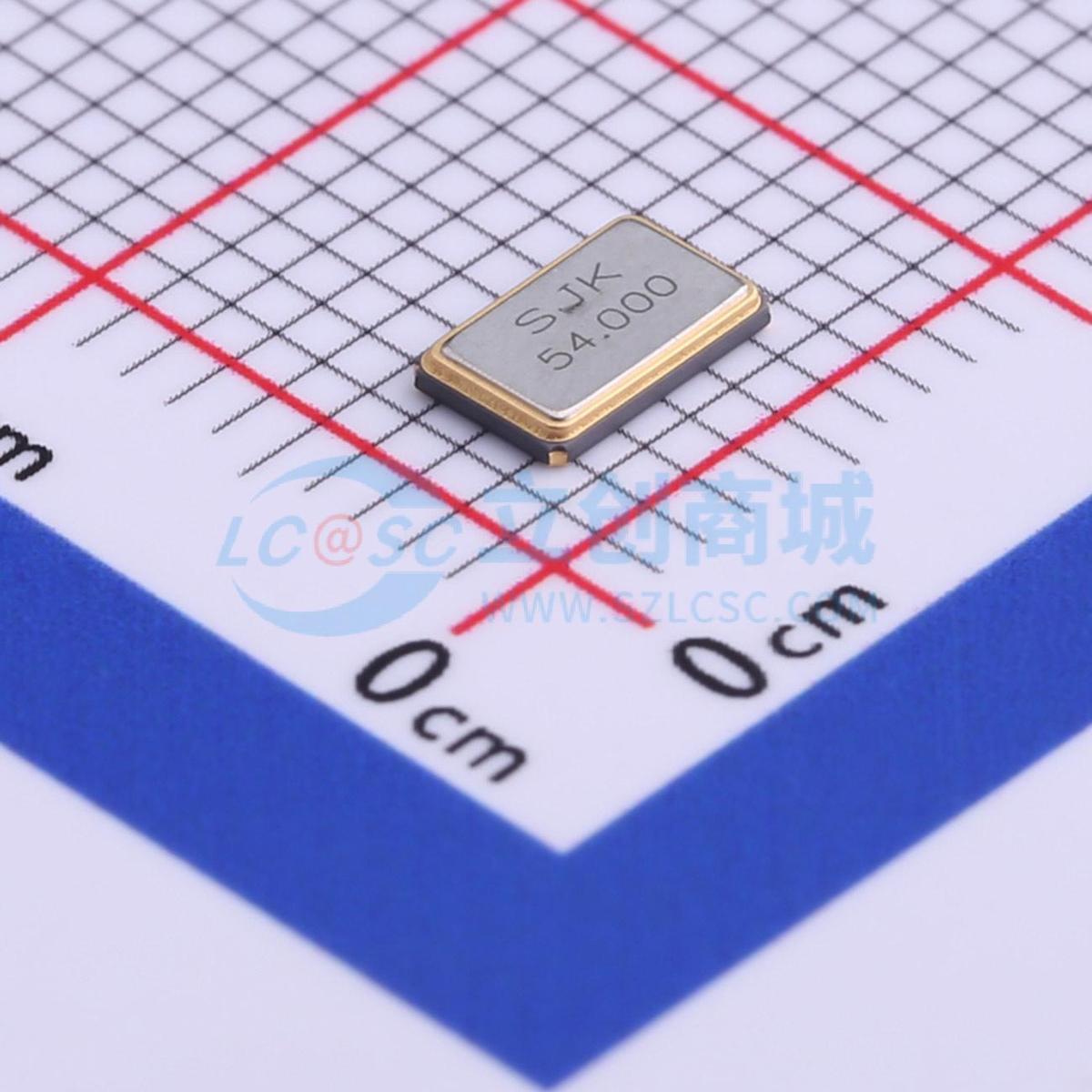 无源晶振 7I54000F20UCG SMD5032-4P 54MHz ±20ppm 20pF 原装