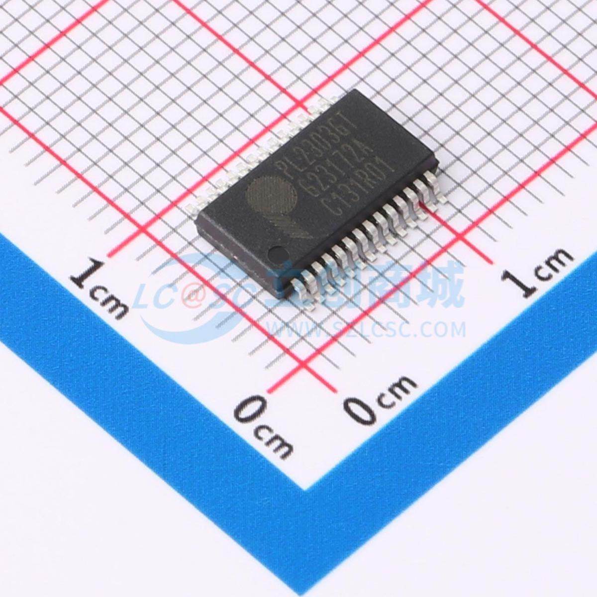 USB转换芯片 PL2303GT SSOP-28-208mil 原装正品 电子元器件配单