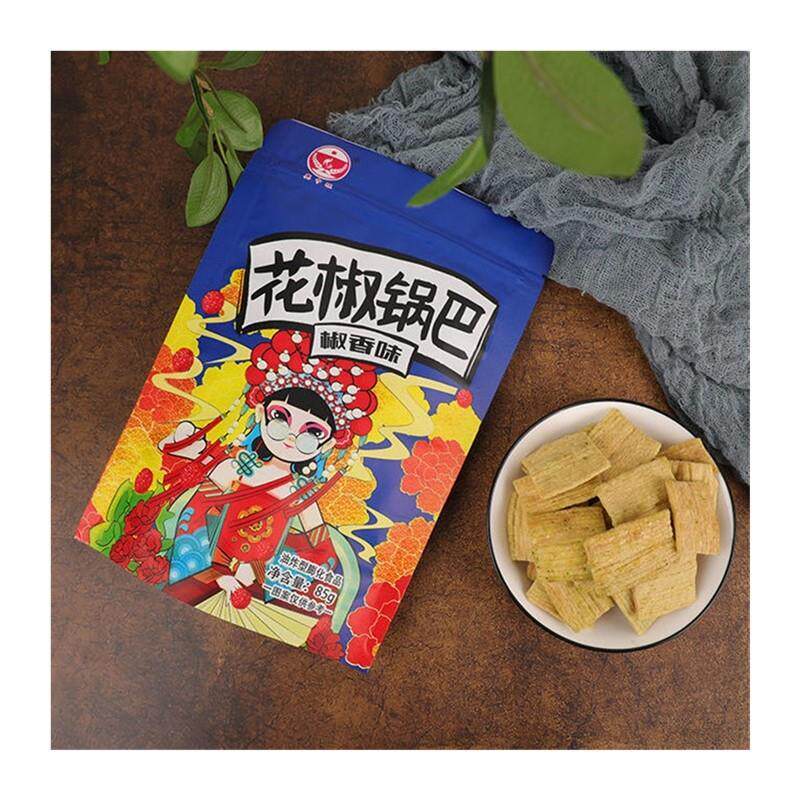 新货¥新疆包邮西藏花椒锅巴网红零食麻辣锅巴办公室小吃解馋零食