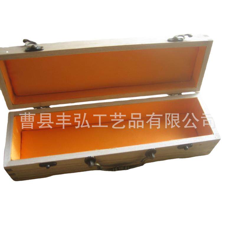 收纳盒字画盒木质翻盖樟木礼品盒书法收藏盒木盒包装