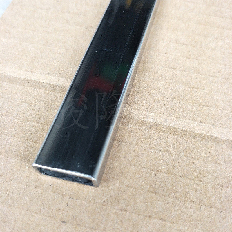 不锈钢矩形管子316l扁通尺寸10x20x1.0mmg光亮面不锈钢焊管