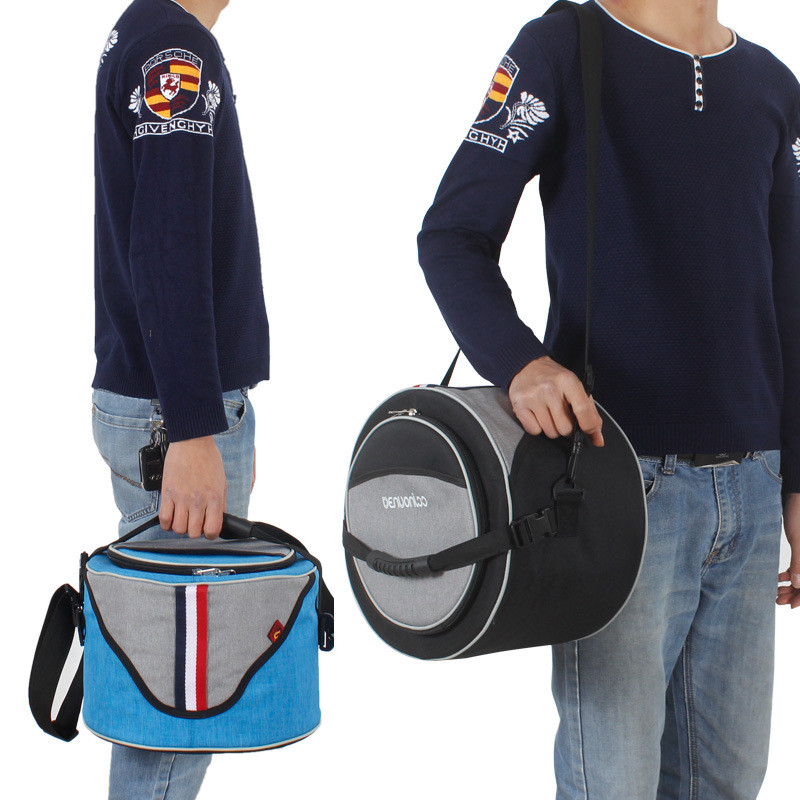 特洛利思便当包保温袋防水diy冰包冷藏午餐包手提饭盒包可圆形