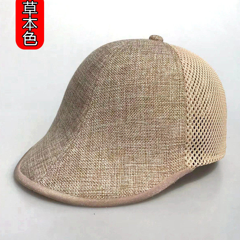 好货马术帽高尔夫帽棒球鸭舌遮阳帽中老年老人帽太阳帽子男凉帽