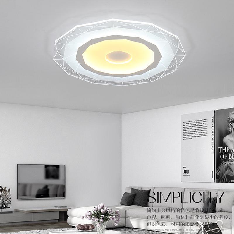 过道主卧室北欧餐厅书房房间灯具现代简约圆形超薄吸顶灯阳台灯具