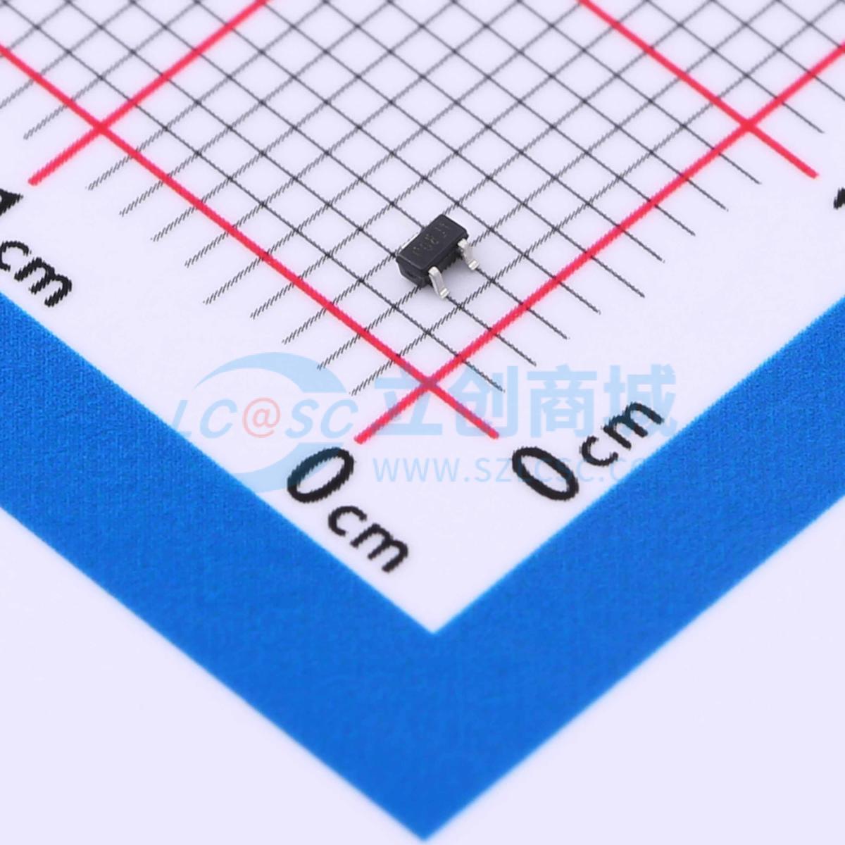 数字晶体管 DDTA143EE-7-F SOT-523-3 DIODES(美台) 电子元器件