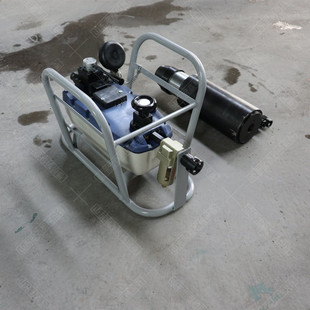 气动锚索张拉机具MQ18 63预应力气动张拉千斤顶气动油泵 200