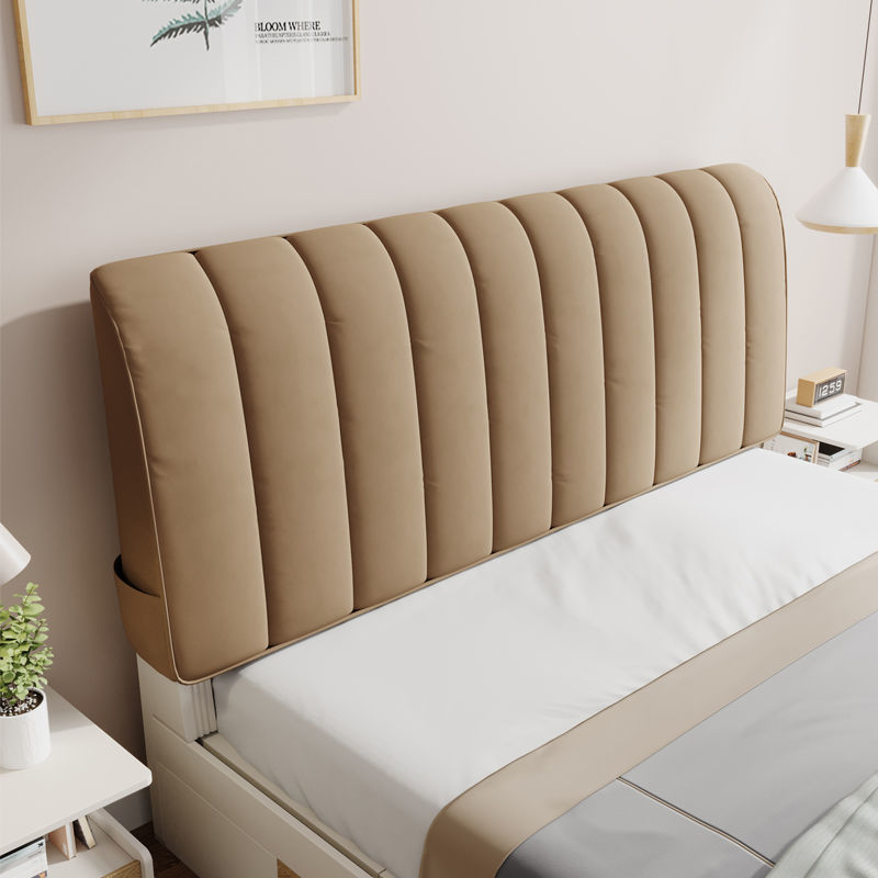 床头套罩海绵靠垫靠背床上靠枕软包床简约现代网红弹力全包可拆洗