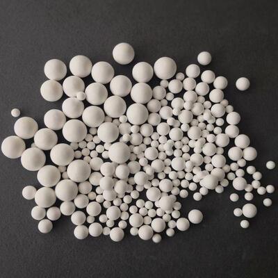 氧化铝研磨球圆球介质球磨机研磨磨料惰性氧化铝石瓷球批发