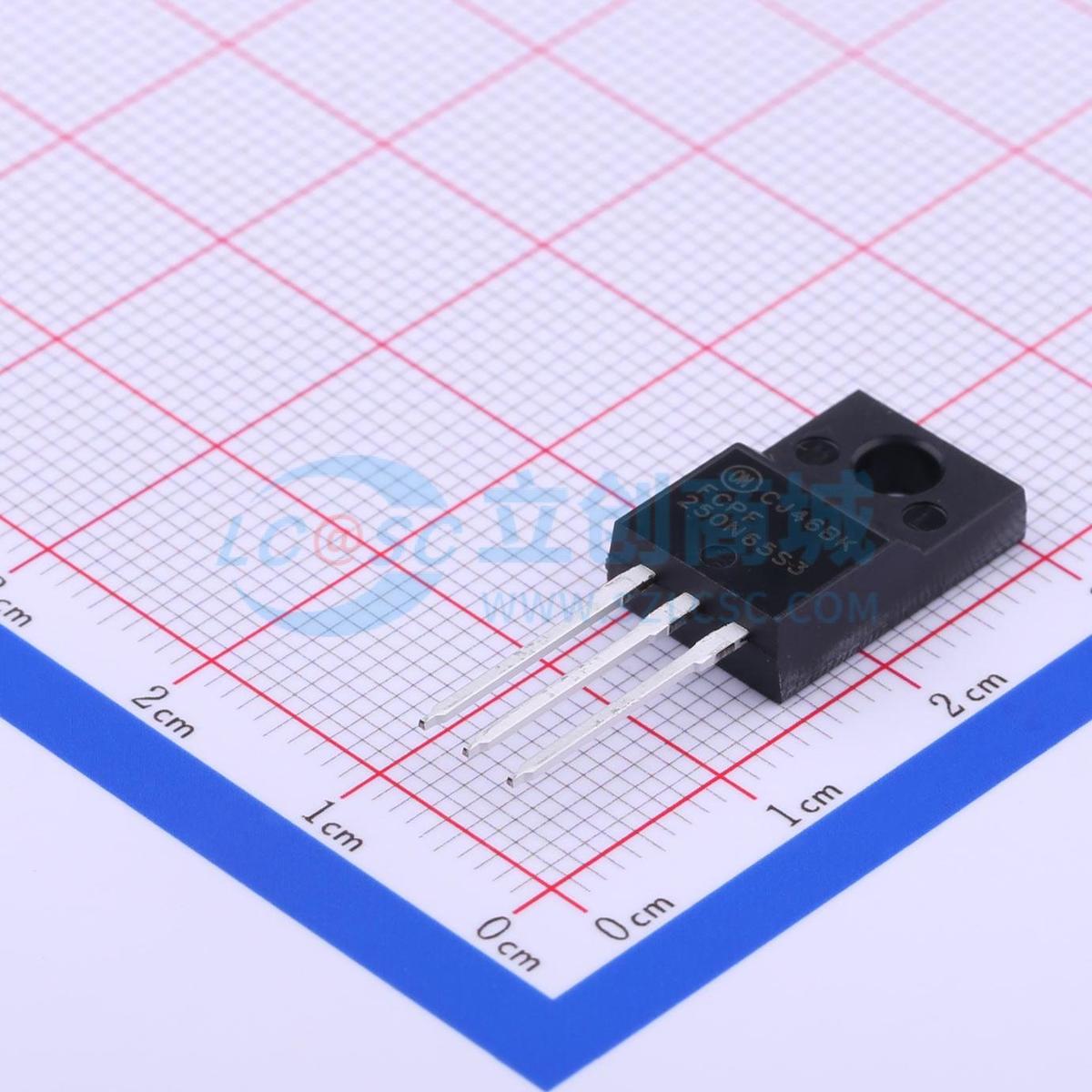 场效应管MOS FCPF250N65S3L1 TO-220 650V 12A onsemi(安森美)