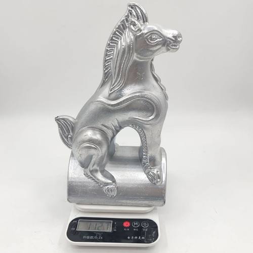 屋脊跑兽屋脊装饰配件仿古瓦屋顶走兽跑兽空心跑铸天马海马摇兽