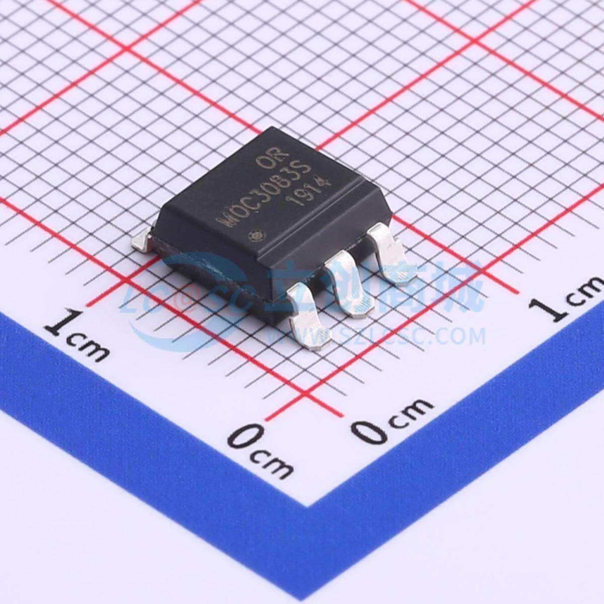 可控硅输出光耦 OR-MOC3083S-TA1 SOP-6-2.54mm 电子元器件配单